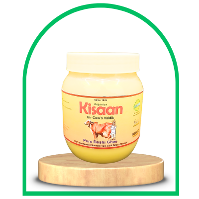 Gir Cow's Vaidik Pure Deshi Ghee - 1 ltr (Save ₹480)