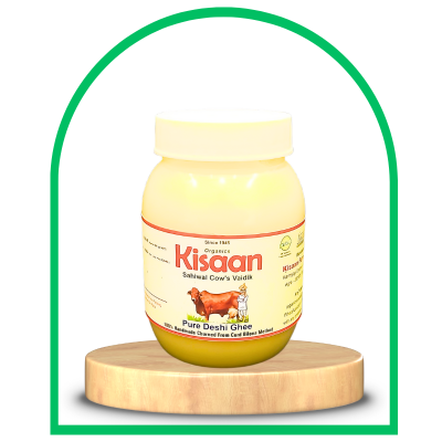 Sahiwal Cow’s Vaidik Pure Deshi Ghee-1L (Save ₹440)