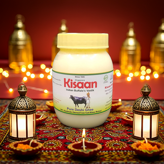 Buffalo's Vaidik Pure Deshi Ghee-250ML (Save ₹108)