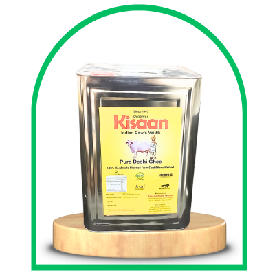 Indian Cow’s Vaidik Pure Deshi Ghee-16.575 Litre (Save ₹5967)