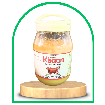 Sahiwal Cow’s Vaidik Pure Deshi Ghee - 2.5 lt (Save ₹1072.50)